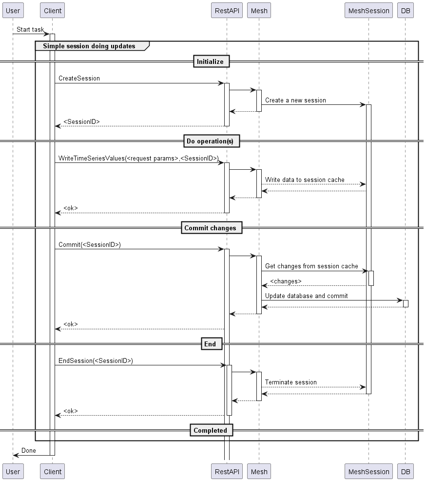 SimpleWriteSessionWithCommit