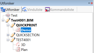 Hurtigutskrift modell