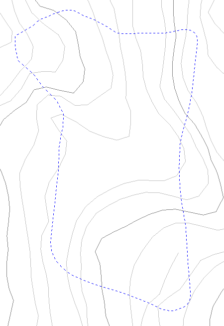 Eksempel på begrensningslinje