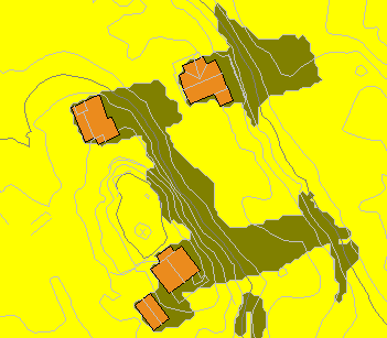 Sun/shade analysis with 3D objects