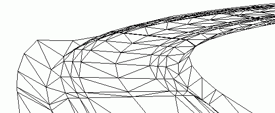 Road body surface drawing