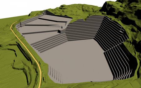Example of mass extraction