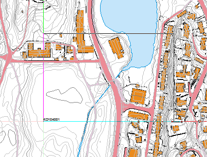 Plassere arket i kartet