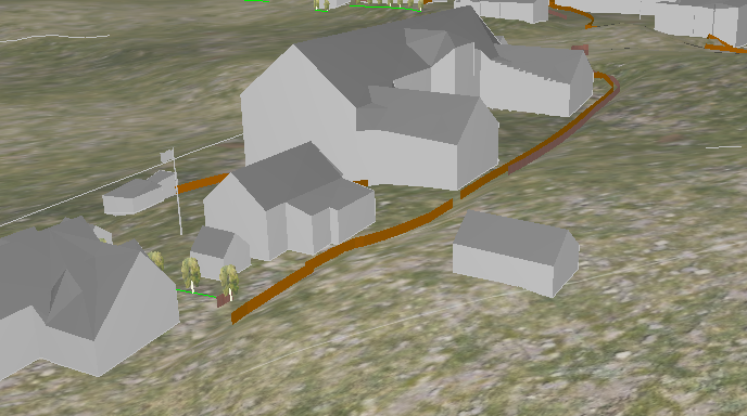 Sjattert rendermodell