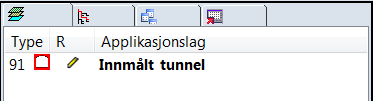 Skikt 91 för tunneldata